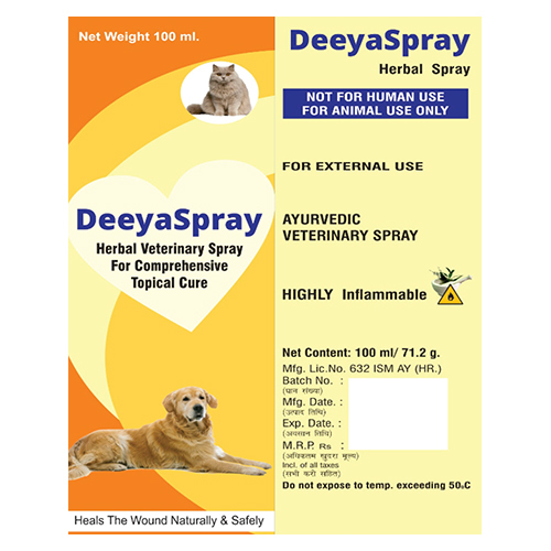 Deeya Herbal Veterinary Spray