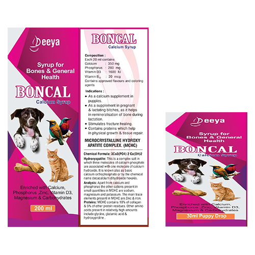 Boncal Calcium Syrup