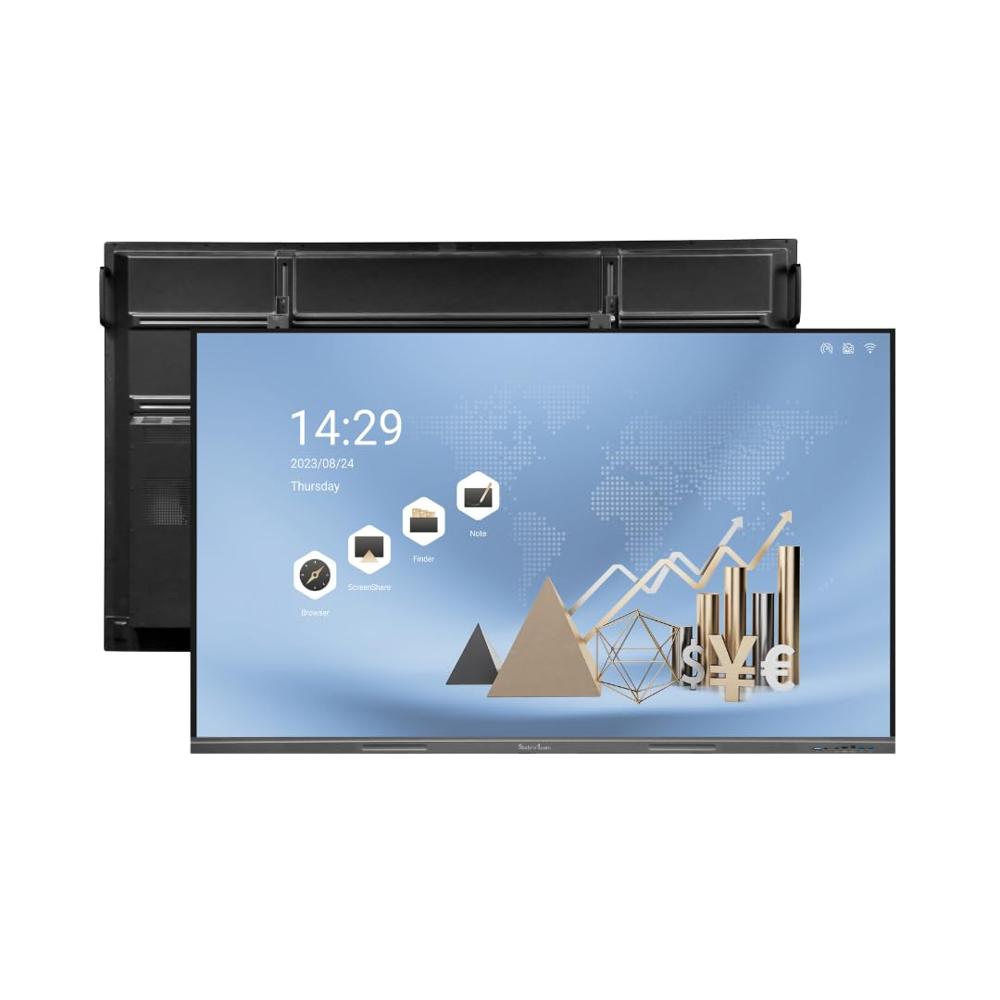 Studynlearn 86" Interactive Flat Panel - Color: Gray