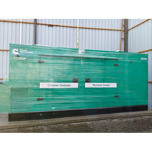 Cummins  Diesel Generator - Dimension (L*w*h): 2400 Mm X 1100 Mm X 1500 Mm Millimeter (Mm)