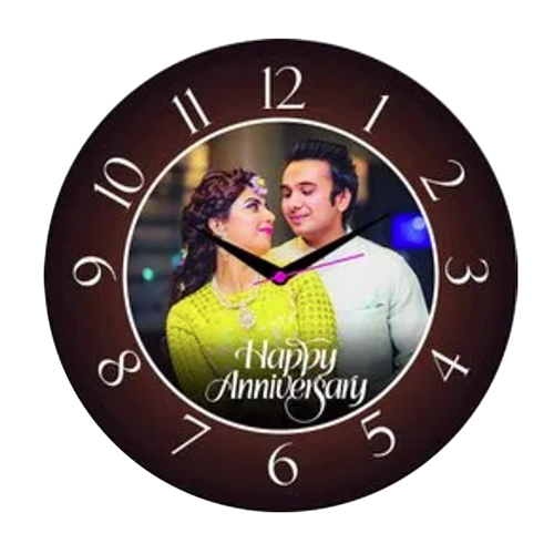 Printed Personalised Wall Clock