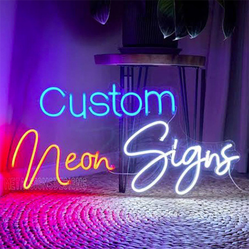 Custom Neon Light Sign - Application: Commercial