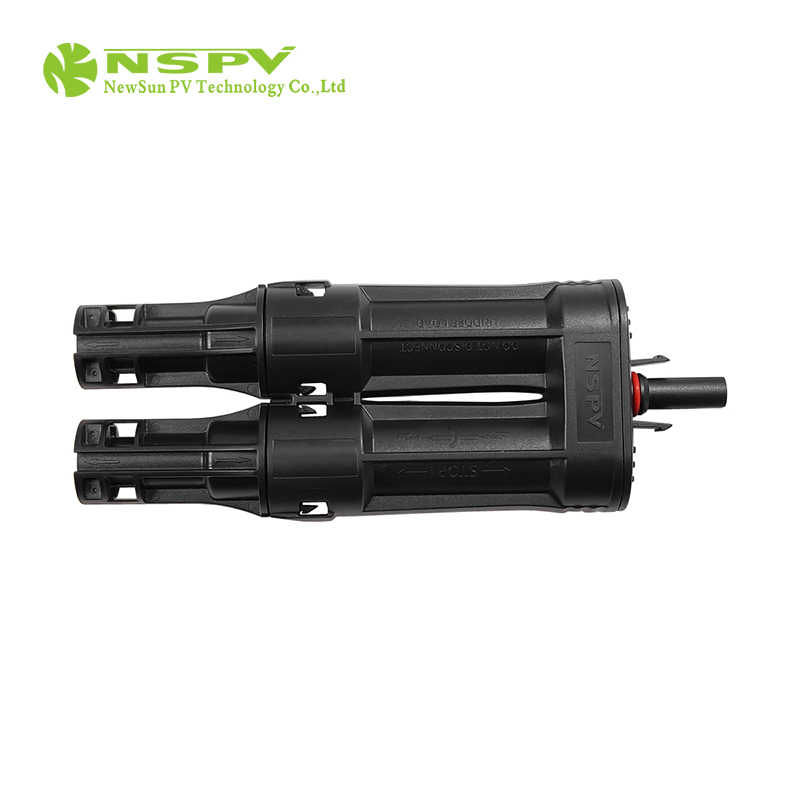 Pv Solar Branch Fuse Connector Inline Fuse 2 Male To 1 Female Type
