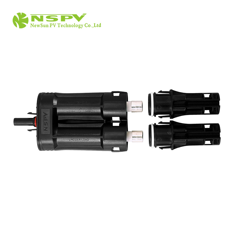 Pv Solar Branch Fuse Connector Inline Fuse 2 Male To 1 Female Type