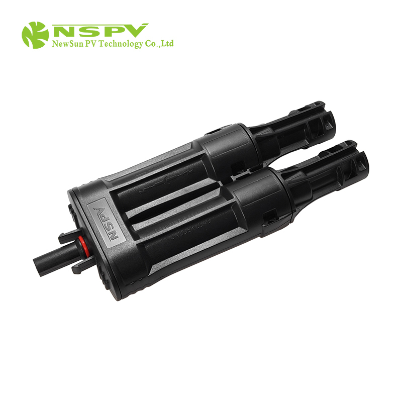 Pv Solar Branch Fuse Connector Inline Fuse 2 Male To 1 Female Type