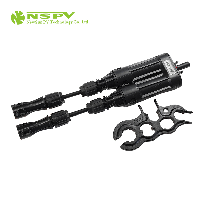 Tuv Certified Pv Solar Branch Fuse Connector Inline Fuse 2 Cable To Female Type