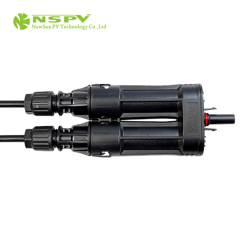 Tuv Certified Pv Solar Branch Fuse Connector Inline Fuse 2 Cable To Female Type