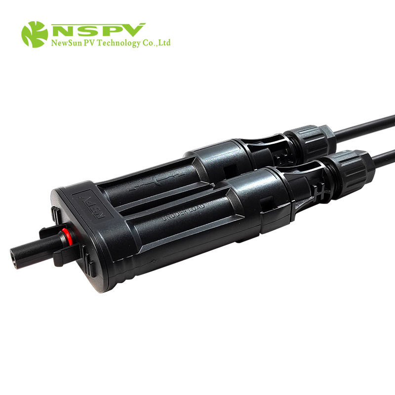 Tuv Certified Pv Solar Branch Fuse Connector Inline Fuse 2 Cable To Female Type