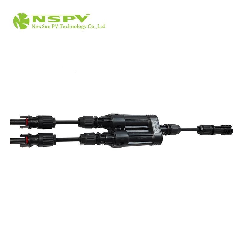 IP68 TUV PV Solar Branch Fuse Connector Inline Fuse Cable Type