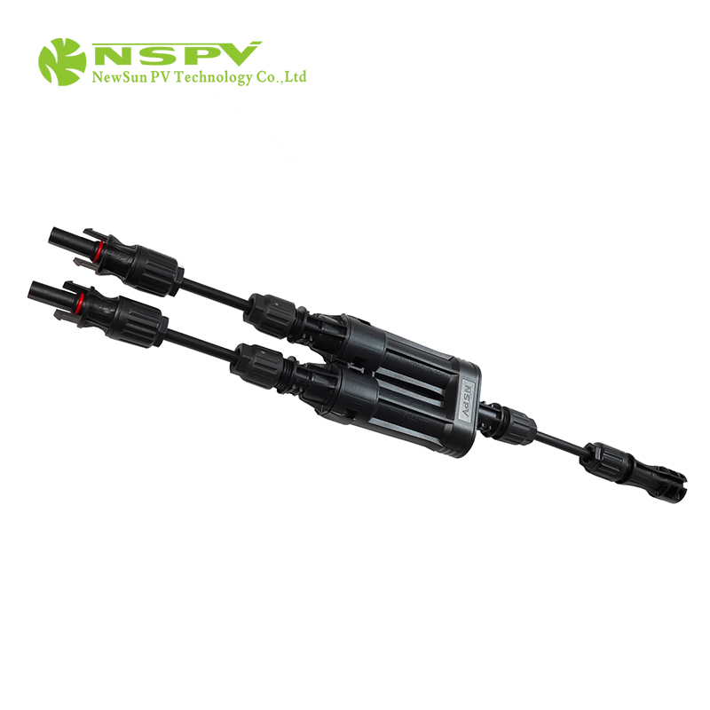 IP68 TUV PV Solar Branch Fuse Connector Inline Fuse Cable Type