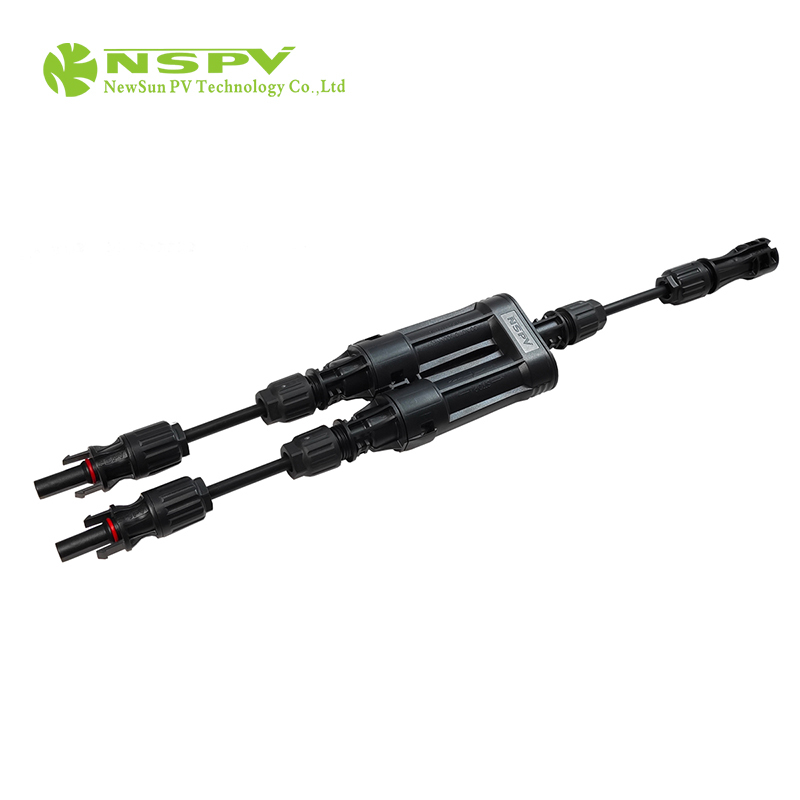 IP68 TUV PV Solar Branch Fuse Connector Inline Fuse Cable Type