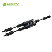 IP68 TUV PV Solar Branch Fuse Connector Inline Fuse Cable Type