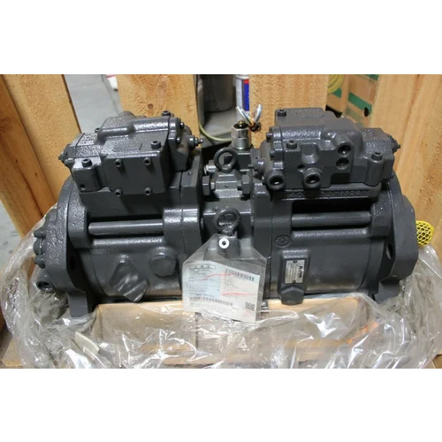 K3V200 Kawasaki Hydraulic Piston Pump - Color: Black