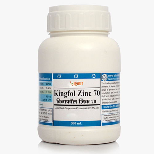 500ml Kingfol Zinc 70 Zinc Oxide Suspension Concentrate