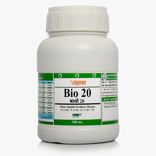 500ml Bio 20 पानी में घुलनशील खाद मिश्रण