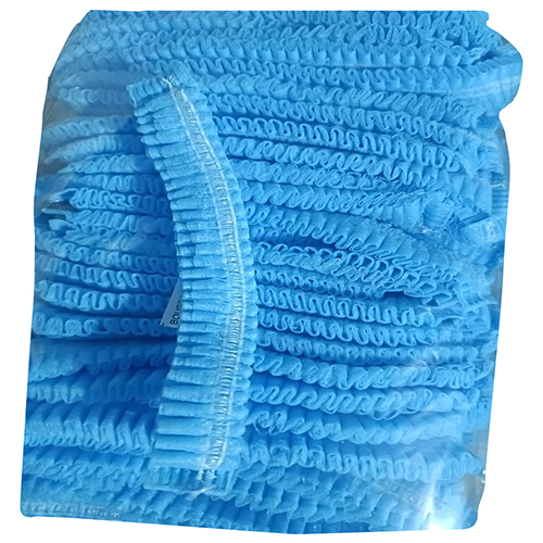 Disposable Bouffant Cap - Color: Blue & White Both Color Are Available