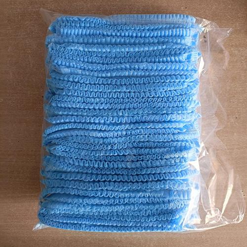 Disposable Bouffant Cap - Color: Blue & White Both Color Are Available