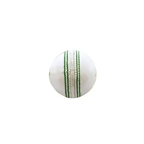 Professional Grade Hard Ball For 30 Over - Leather & Thread Construction, Custom White Color, Designed for Adults Aged 30+