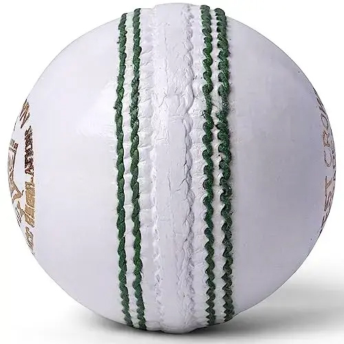 Leather White Cricket Ball For 50 Overs - Features: High Quality