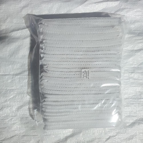Disposable Bouffant Cap - Color: Blue & White Color Both Available