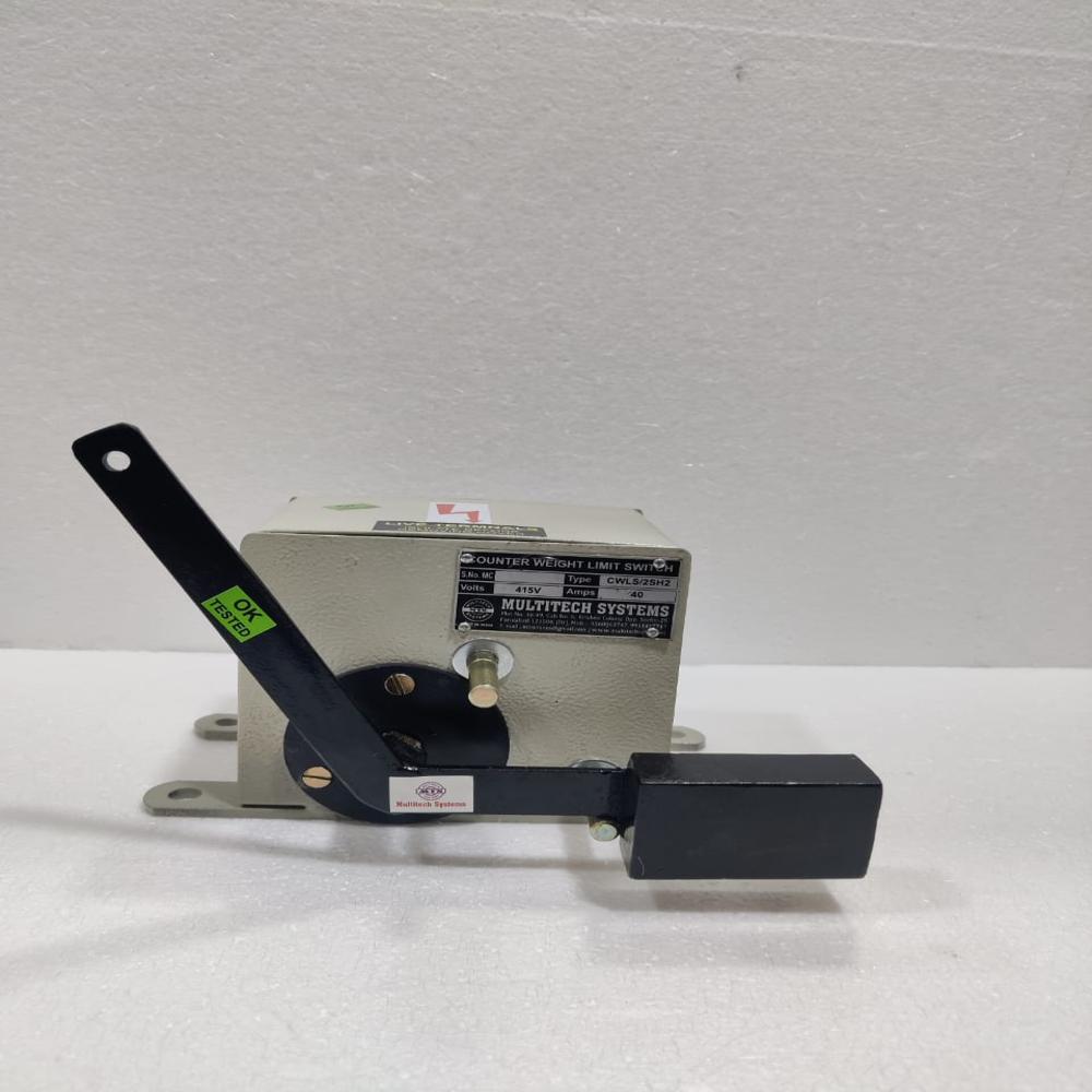 Counter Weight Limit Switch - Color: White