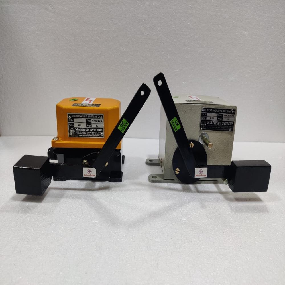 Counter Weight Limit Switch - Color: White