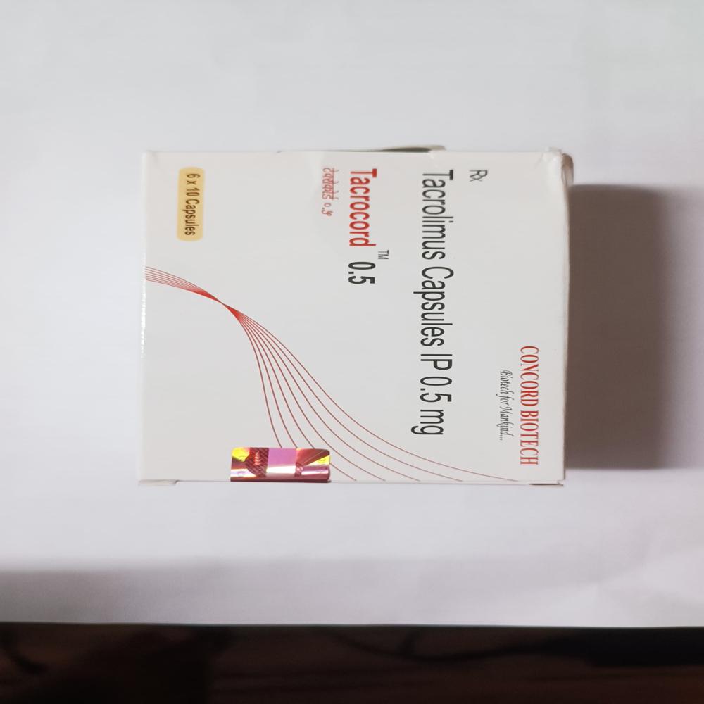 Tacrocord 0.5mg Capsule - Dosage Form: Tablet