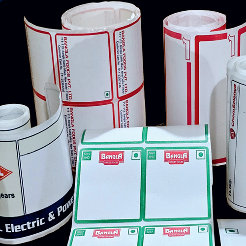 Self Adhesive Printed Barcode Label