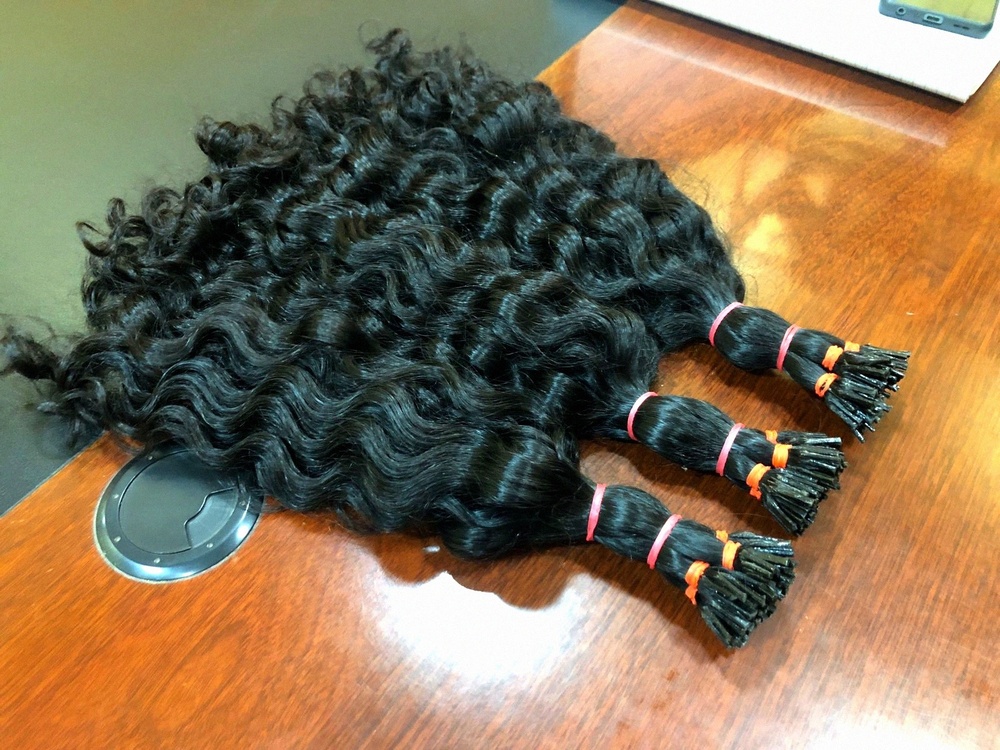 Custom-colored hair extensions top quality hair bundles