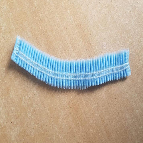 Bouffant Cap - Color: Sky Blue & White Both Color Are Available.