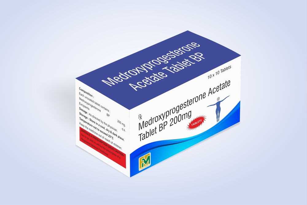 Medroxyprogesterone Tablet 200 Mg General Drugs