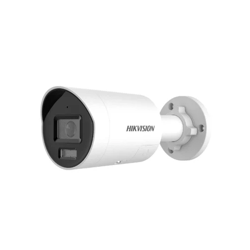 Hikvision DS-2CD2047G2H-LIU ColorVu फिक्स्ड मिनी बुलेट नेटवर्क कैमरा एक उच्च गुणवत्ता वाला निगरानी समाधान है जो शानदार रंगीन छवियां प्रदान करता है। इसकी कॉम्पैक्ट डिज़ाइन इसे विभिन्न वातावरणों में स्थापित करने के लिए आदर्श बनाती है।
