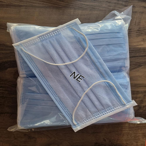 3 Ply Face Mask - Color: Sky Blue