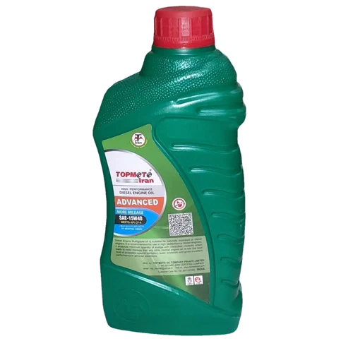 Sae-15w40 Meets Api Cf-4 Diesel Engine Oil - Viscosity 15w40, 1 Liter Bottle For Cars | Suitable For Gasoline & Diesel Engines