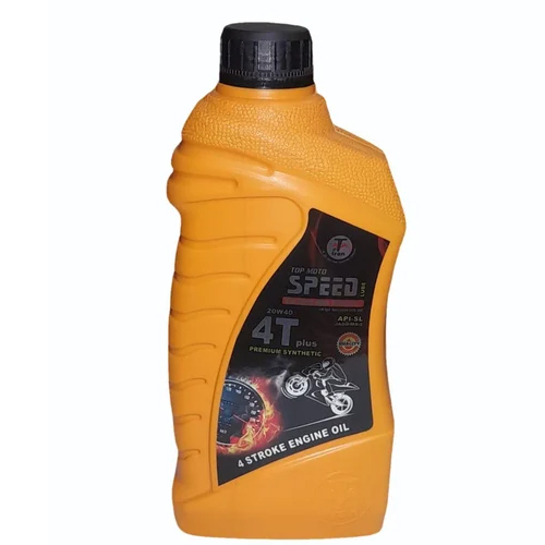 4T Plus 20W40 4 Stroke Engine Oil - Viscosity 20W40, 1 Liter Bottle, Designed for Scooters at 29.5°C Operating Temperature | Enhanced Engine Protection and Performance