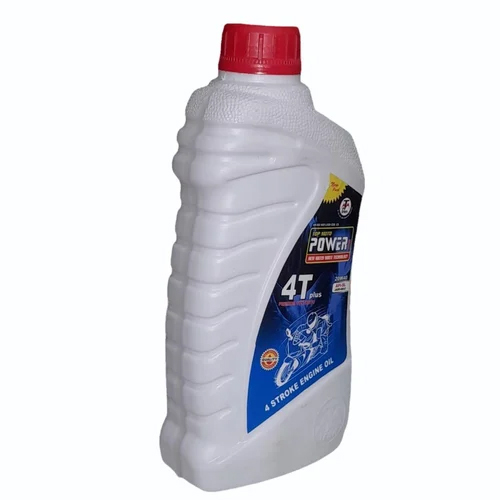 4t Plus 20w40 Meets Api Sl 4 Stroke Engine Oil - 1 Liter Bottle, 20w40 Viscosity, Designed For Car Engines At 29.5â°c Operating Temperature