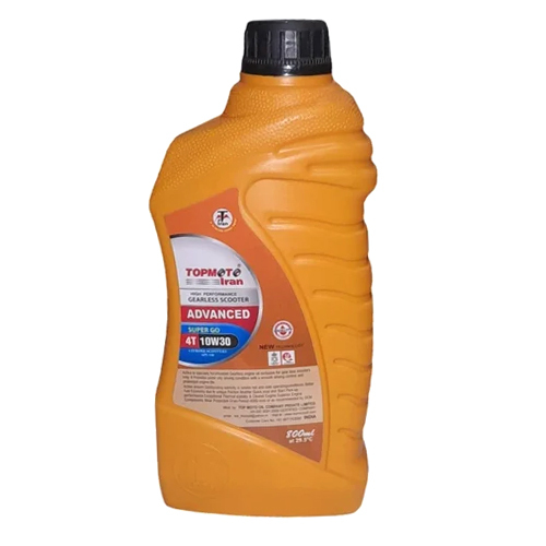 4t 10w30 Gearless Scooter Engine Oil - 800 Ml Bottle, Viscosity 10w30, Optimal Performance Up To 29.5â°c, Engine Lubrication For Scooters