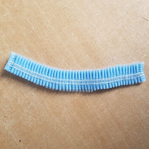 18'' Blue Bouffant Cap - Grade: Medical Grade