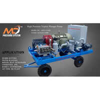 Pxi-21.500 Hydraulic Test Pumps - Stainless Steel, High Pressure, 415 Volt | Blue Electric Piston Pump For Hydro Test Application
