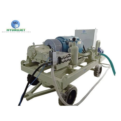 Hydro Jetting Machine Pressure Washer For Heat Exchanger Tube Cleaning