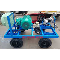 20 Lpm High Pressure Jet Pump - Mild Steel, Electric Piston Structure | Blue, 50 Hz Frequency, 220v Voltage, High Pressure Water Usage