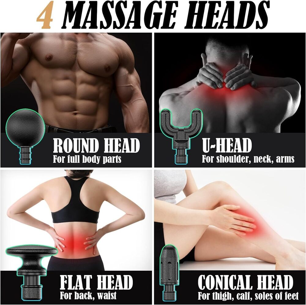 Percussion Massage Gun for Pain Relief