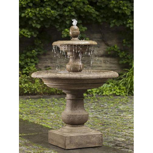 Three Layer Small Garden Water Fibreglass Fountain - Color: As Per Requirement