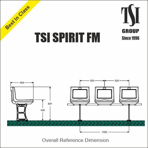 Tsi Spirit Floor Mount - Application: Industrial