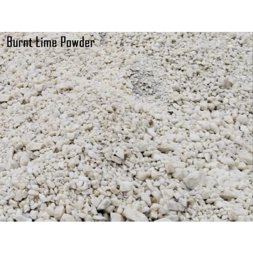 Burnt Lime Powder - Density: 3.34 G/Cm3 Gram Per Cubic Centimeter(G/Cm3)