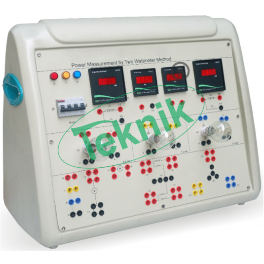 MEASUREMENT OF POWER IN 3 PHASE CIRCUIT BY TWO WATTMETER METHOD