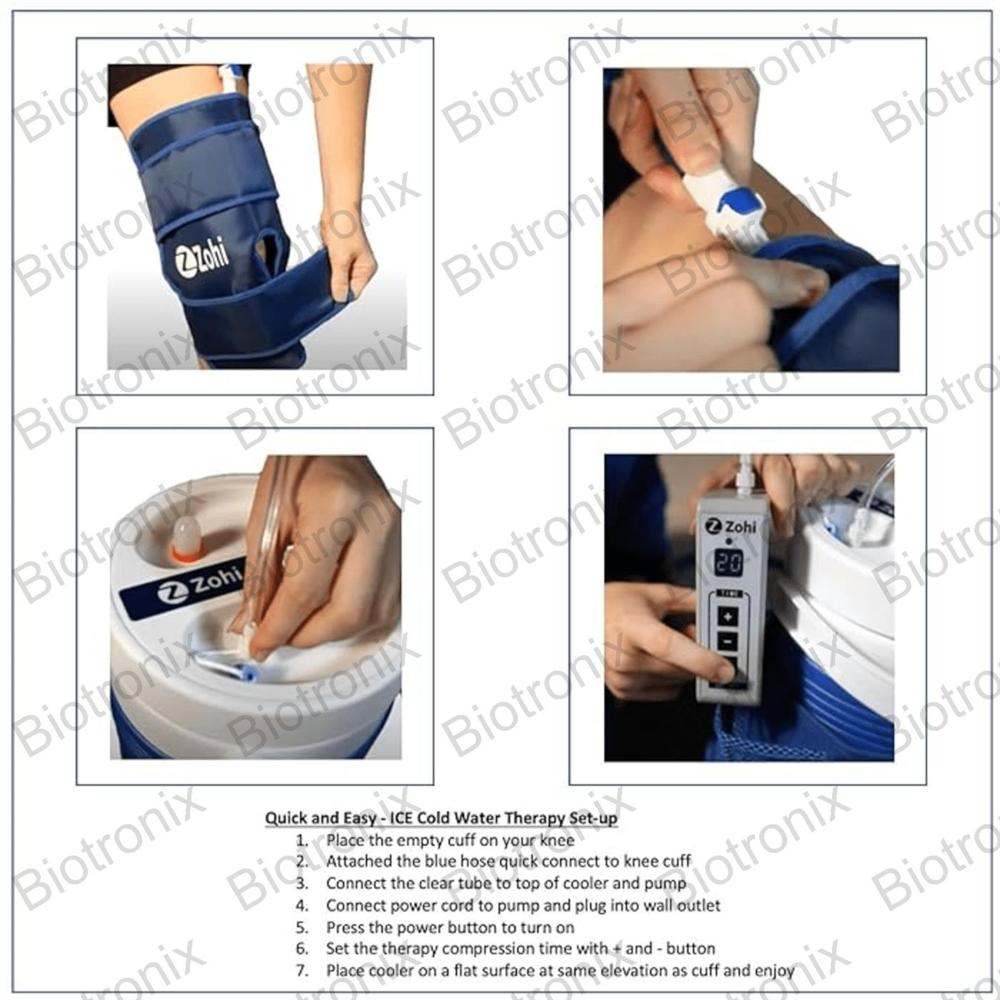 Cold Compressing Machine Cold & Compression Therapy Machine For Swelling Reduction & Fast ...
