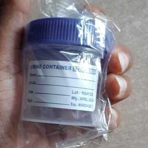 Sterile Urine Container - 30ml To 120ml Capacity, Leak-proof Design | Medical Grade Polypropylene, Transparent, Disposable, Sterilized