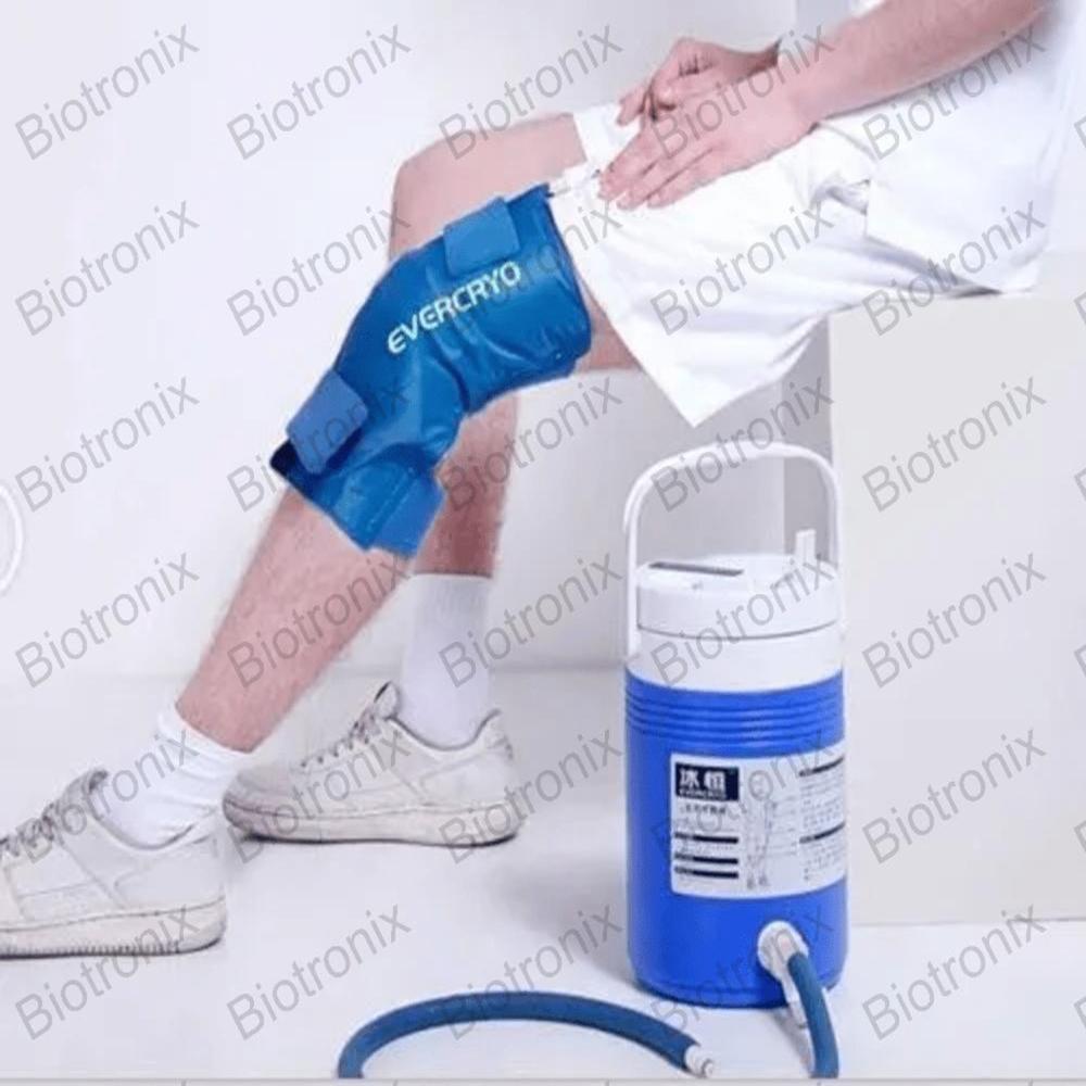 Adjustable Cryo Cold Therapy Wrap for Knee, Ankle, Shoulder, and Elbow