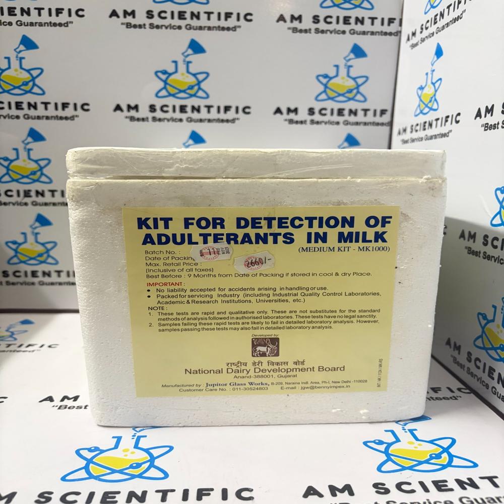 Nddb Milk Adulteration Test Kit Medium Size